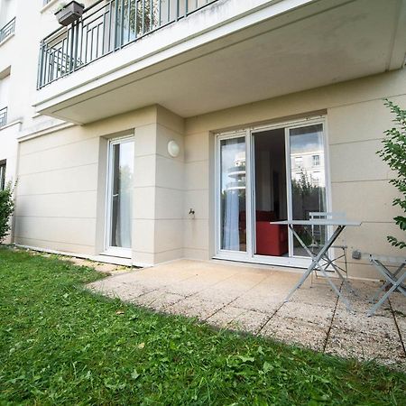 Appartement 10 Mins Disneyland - Jardin Et Parking Montévrain Kültér fotó