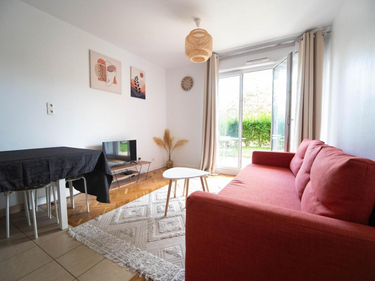 Appartement 10 Mins Disneyland - Jardin Et Parking Montévrain Kültér fotó